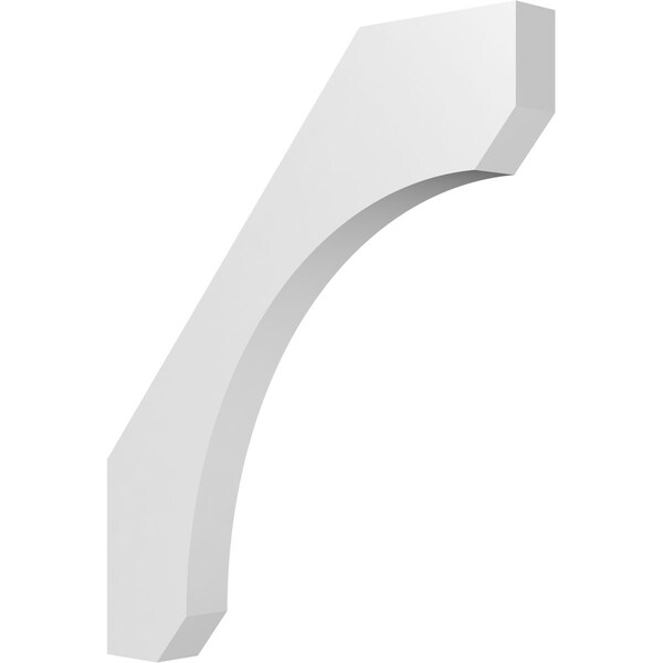 Ekena Millwork 3 1/2-in. W x 30-in. D x 36-in. H Legacy Architectural Grade PVC Knee Brace BRCP035X30X36LEC - main